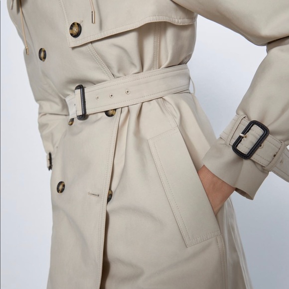 Water Repellent Trench Coat - Picture 3 of 5